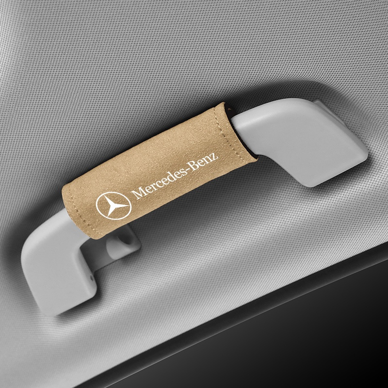 2PCS Mercedes-Benz Car Handle Protective Covers – Soft Velvet Grip Wraps