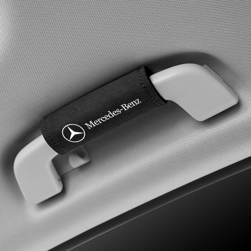 2PCS Mercedes-Benz Car Handle Protective Covers – Soft Velvet Grip Wraps