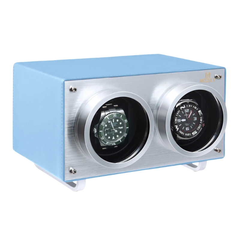 Double Watch Winder – Silent Japanese Motors with Custom TPD & Rotation Settings