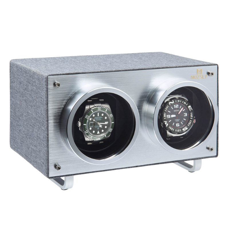 Double Watch Winder – Silent Japanese Motors with Custom TPD & Rotation Settings