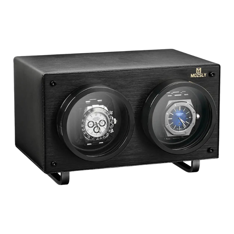 Double Watch Winder – Silent Japanese Motors with Custom TPD & Rotation Settings
