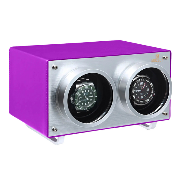Double Watch Winder – Silent Japanese Motors with Custom TPD & Rotation Settings
