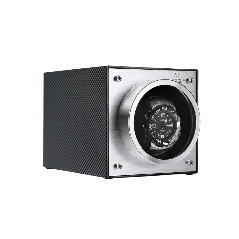 Single Watch Winder – Ultra-Quiet Motor with Multiple Rotation & TPD Settings