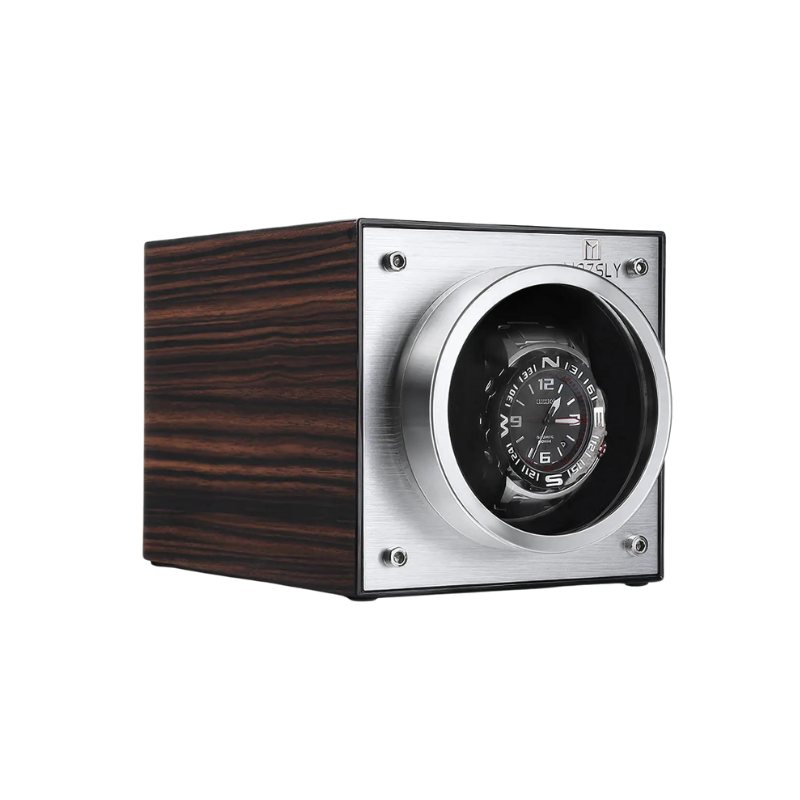 Single Watch Winder – Ultra-Quiet Motor with Multiple Rotation & TPD Settings