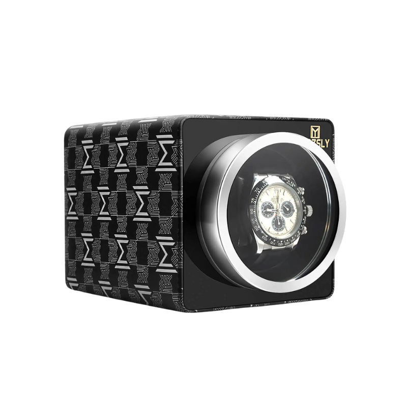 Single Watch Winder – Ultra-Quiet Motor with Multiple Rotation & TPD Settings