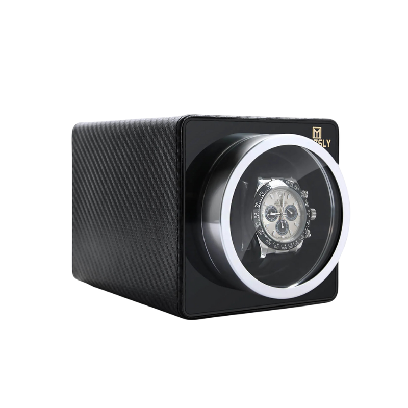 Single Watch Winder – Ultra-Quiet Motor with Multiple Rotation & TPD Settings