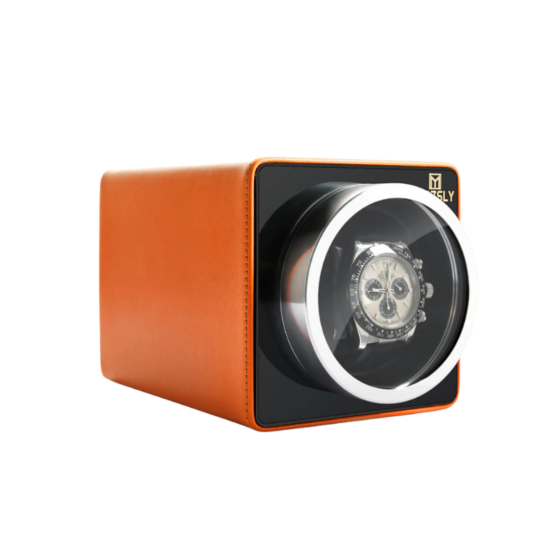 Single Watch Winder – Ultra-Quiet Motor with Multiple Rotation & TPD Settings