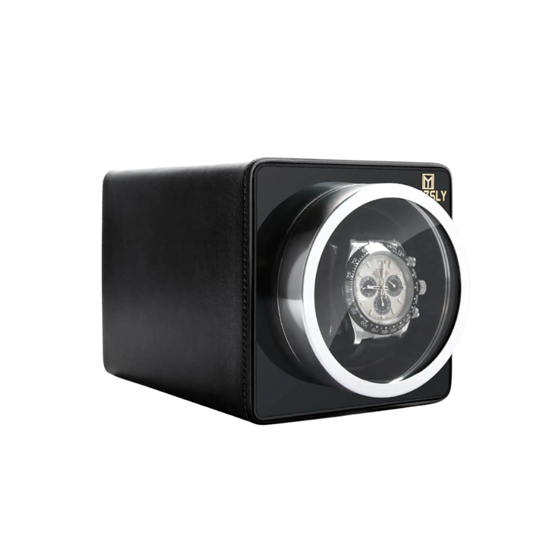 Single Watch Winder – Ultra-Quiet Motor with Multiple Rotation & TPD Settings