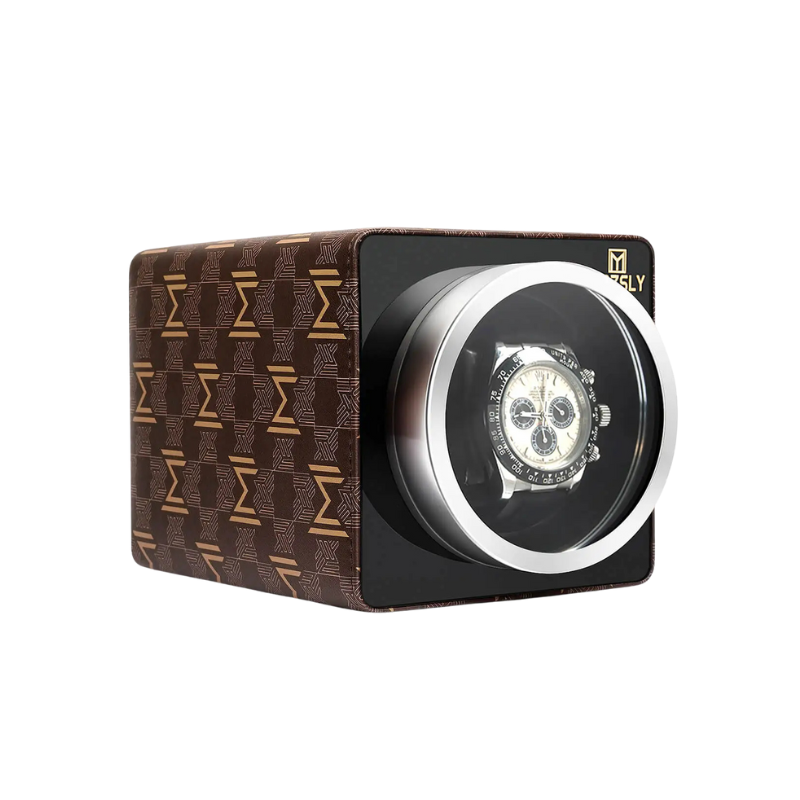 Single Watch Winder – Ultra-Quiet Motor with Multiple Rotation & TPD Settings