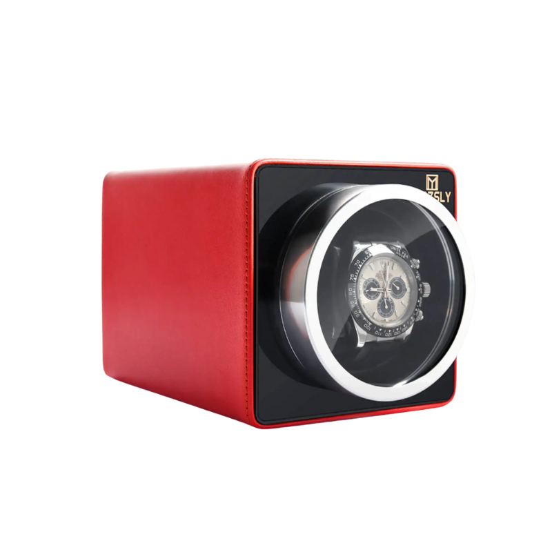 Single Watch Winder – Ultra-Quiet Motor with Multiple Rotation & TPD Settings