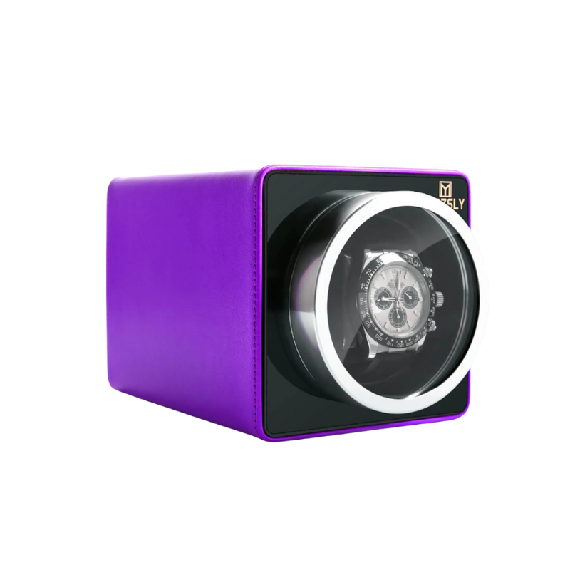 Single Watch Winder – Ultra-Quiet Motor with Multiple Rotation & TPD Settings