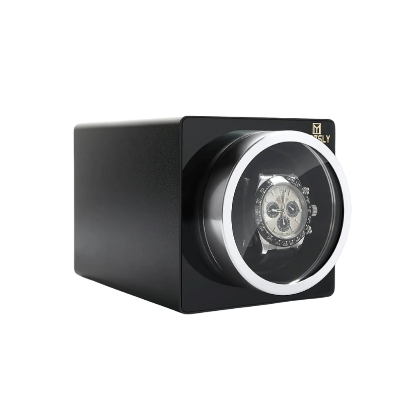 Single Watch Winder – Ultra-Quiet Motor with Multiple Rotation & TPD Settings
