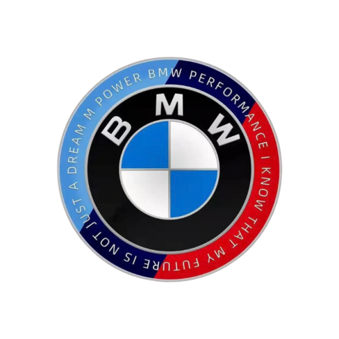 ملصقات شعار عجلة القيادة لسيارات BMW
