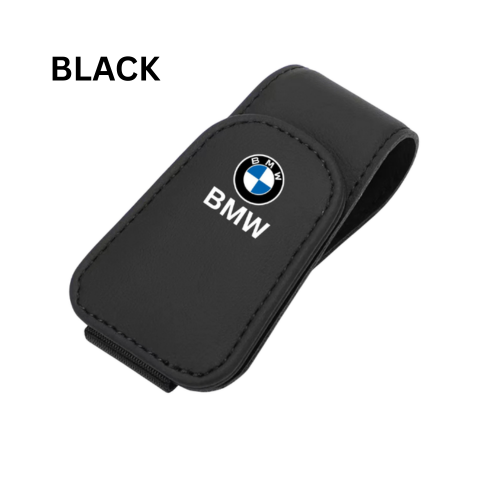 Bundle 4 – BMW Logo Keychain + Sun Visor Organize
