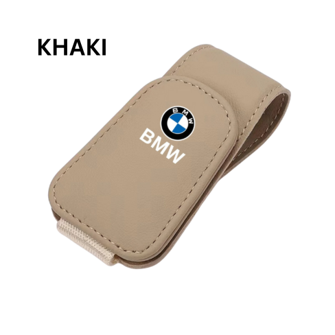 Bundle 3 – BMW Logo Keychain + Sun Visor Organizer