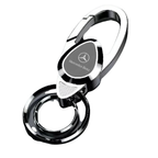 Mercedes-Benz Metal Keychain – Premium Logo Key Ring