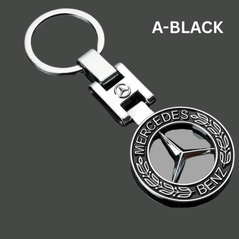 الحزمة 4 - أغطية عجلات مرسيدس AMG + ميدالية مفاتيح