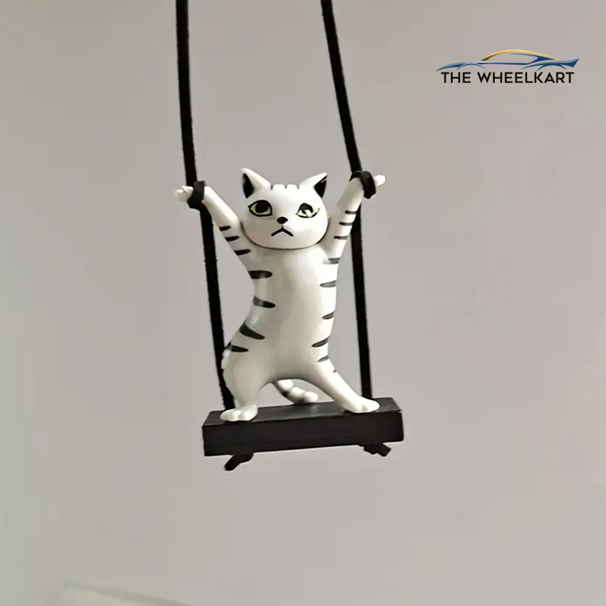 1pc Charming Cat Car Pendant, Cute Cat Dancing Cat