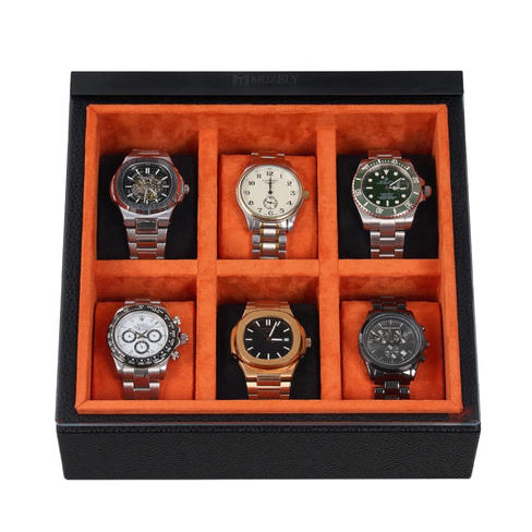 MOZSLY Luxury 6-Watch Display Box – The Architect · LUX