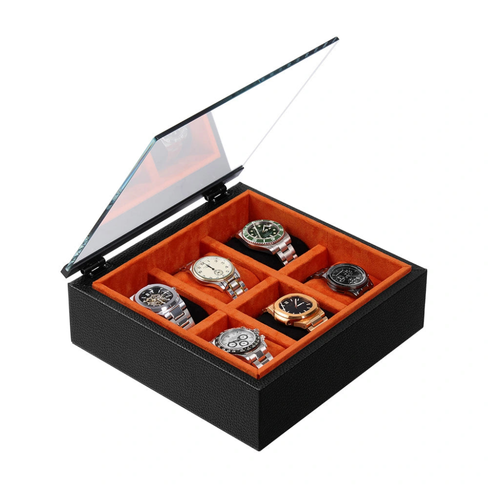 MOZSLY Luxury 6-Watch Display Box – The Architect · LUX