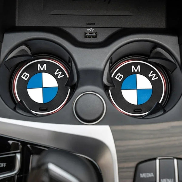 2PCS Car Cup Mat for BMW – Universal Fit for Multiple Models