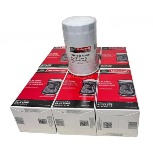 1PC Motorcraft FL2124S / FL-2051S Oil Filter for Ford 6.7L Powerstroke Diesel