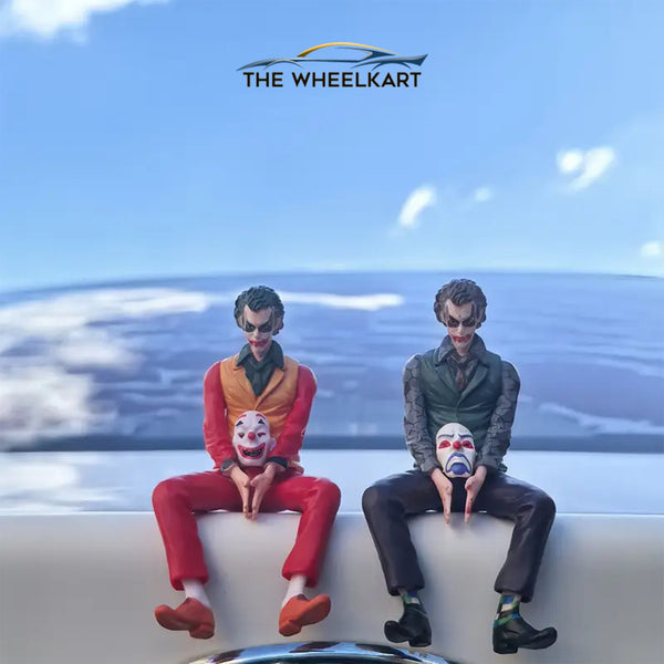 Car dashboard decorative clown tail seat ornament