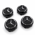 Mercedes Benz AMG 4PCS 75mm NEW Car Wheel Center Hub Caps Cover
