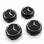 Mercedes Benz AMG 4PCS 75mm NEW Car Wheel Center Hub Caps Cover