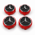 Mercedes Benz AMG 4PCS 75mm NEW Car Wheel Center Hub Caps Cover