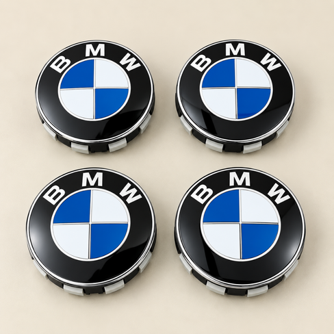 BMW 4pcs 56/68MM Wheel Center Caps