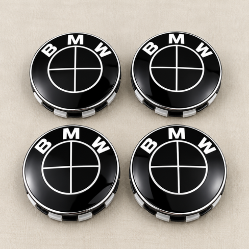 BMW 4pcs 56/68MM Wheel Center Caps