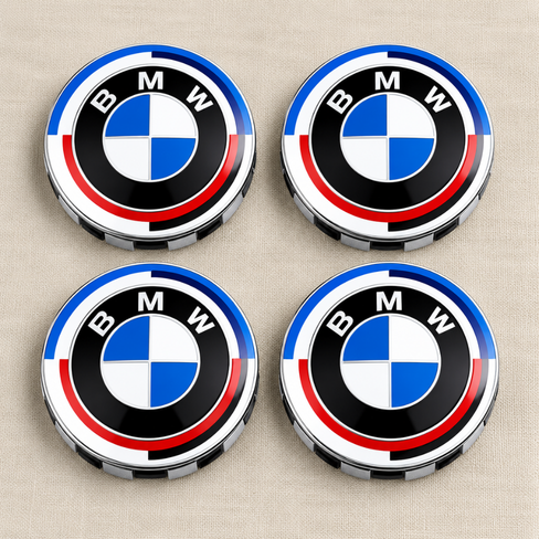 BMW 4pcs 56/68MM Wheel Center Caps