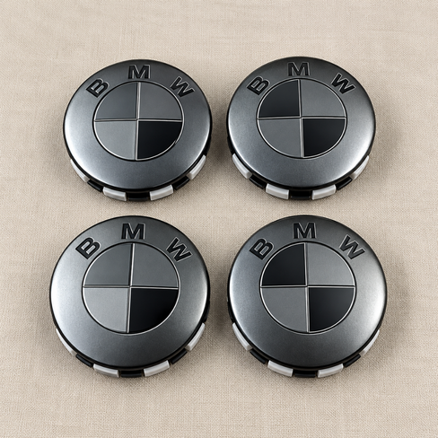 BMW 4pcs 56/68MM Wheel Center Caps
