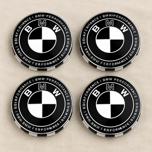 BMW 4pcs 56/68MM Wheel Center Caps