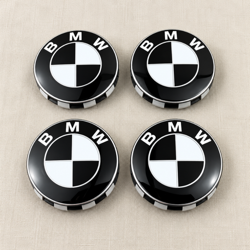 BMW 4pcs 56/68MM Wheel Center Caps