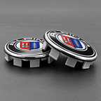 BMW 4pcs 68mm Logo Alpina Emblem Car Wheel Center Hub Caps