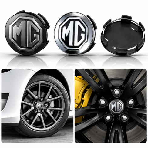 MG 4Pcs 56MM Car Wheel Hub Center Caps Emblem Cover