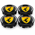 4Pcs Funny Spoof Prank Donkey logo Wheel Center Cap for Ford Mercedes Benz Volkswagen golf BMW audi Tesla FIAT KIA honda Volvo