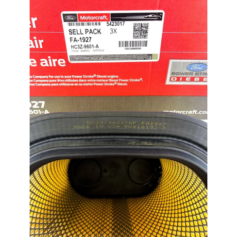 Genuine Ford Motorcraft FA1927 Engine Air Filter | HC3Z-9601-A | 6.7L Power Stroke Diesel