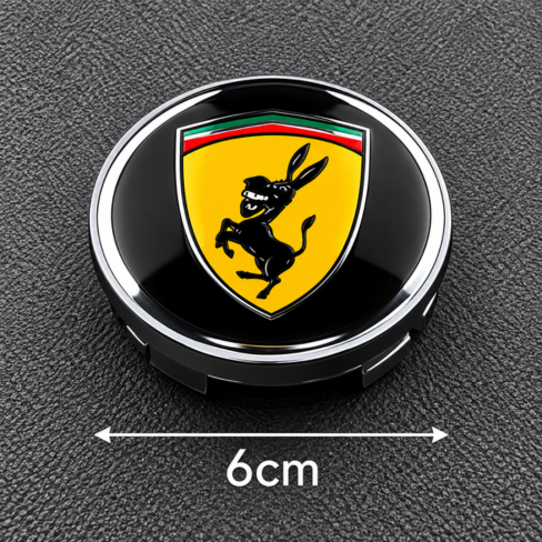 4Pcs Funny Spoof Prank Donkey logo Wheel Center Cap for Ford Mercedes Benz Volkswagen golf BMW audi Tesla FIAT KIA honda Volvo