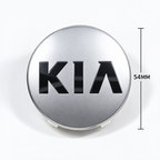 KIA 4Pcs 58mm Car Wheel Center Hub Caps Logo Cover Accessories