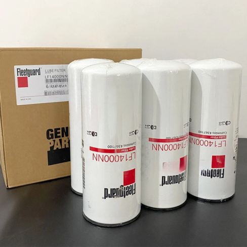 6 Pack Fleetguard LF14000NN Oil Filters for Cummins X15 & ISX Engines | Replaces LF9080