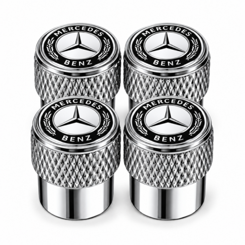 Mercedes Benz Car Wheel Tire Valve Caps Anti-Leak Airproof