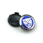 4PCS 58mm Blue Jaguar Wheel Center Caps – Premium Hub Cover Set