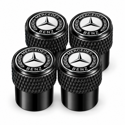 Mercedes Benz Car Wheel Tire Valve Caps Anti-Leak Airproof