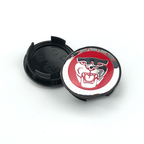 4PCS 58mm Blue Jaguar Wheel Center Caps – Premium Hub Cover Set