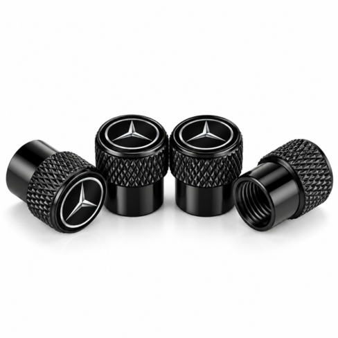 Mercedes Benz Car Wheel Tire Valve Caps Anti-Leak Airproof