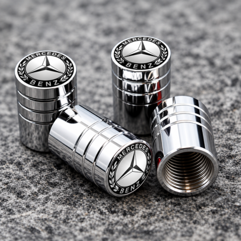 Mercedes Benz Car Wheel Tire Valve Caps Anti-Leak Airproof