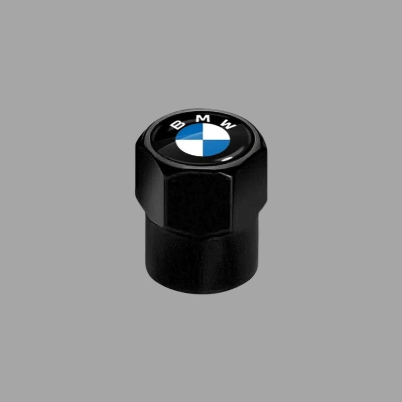 BMW Metal Tire Valve Caps – Defender Decorative Set of 4